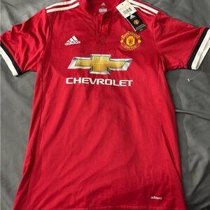 Adidas Red Manchester United Jersey